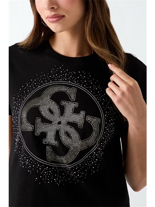 T-shirt woman Guess GUESS | W6YI18K4331/JBLK